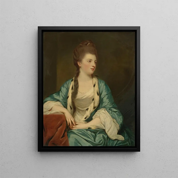Elizabeth Kerr, Marquise of Lothian - Sir Joshua Reynolds — framed artwork on a wall