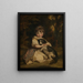 Mademoiselle Jane Bowles - Sir Joshua Reynolds — framed artwork on a wall