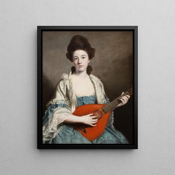 Mme Robert Froudene Phillis Hurrell - Sir Joshua Reynolds — framed artwork on a wall