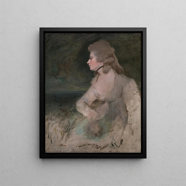 Mme Robinson - Sir Joshua Reynolds — framed artwork on a wall