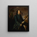 Portrait of Clotworthy Skeffington, 1st Earl of Massereene - Sir Joshua Reynolds — framed artwork on a wall