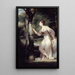 Portrait of Mrs. Richard Bennett Llyod of Maryland - Sir Joshua Reynolds — framed artwork on a wall