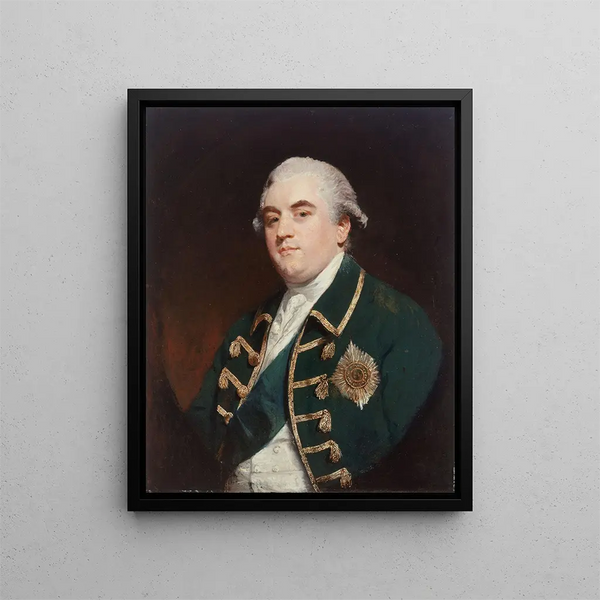 Portrait of Robert Henley, Second Earl of Northington - Sir Joshua Reynolds — framed artwork on a wall