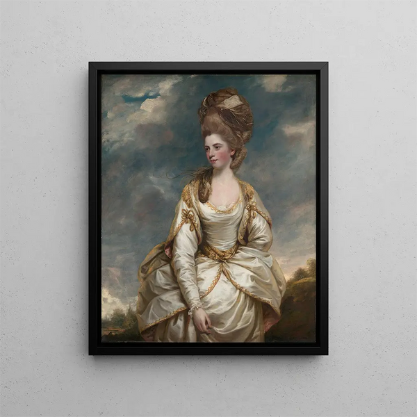 Sarah Campbell - Sir Joshua Reynolds — framed artwork on a wall