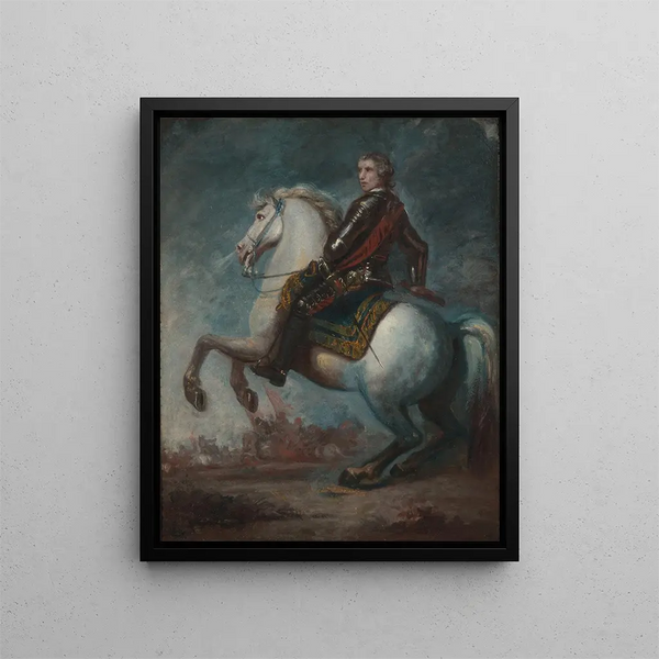 Sir Jeffrey Amherst - Sir Joshua Reynolds — framed artwork on a wall