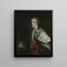 The 4th Duke of Queensberry Old Q as Earl of March - Sir Joshua Reynolds — framed artwork on a wall