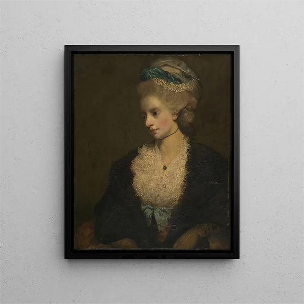 Théophilie Gwatkin - Sir Joshua Reynolds — framed artwork on a wall