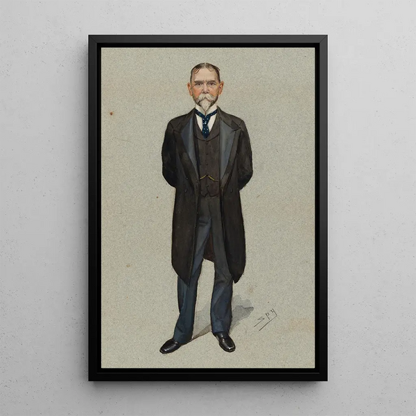 John Milton Hay - Sir Leslie Mathew Ward — framed artwork on a wall