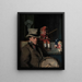 Professor Smith Painting - Sir Oswald Birley — framed artwork on a wall