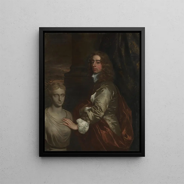 Sir Henry Capel - Sir Peter Lely — framed artwork on a wall