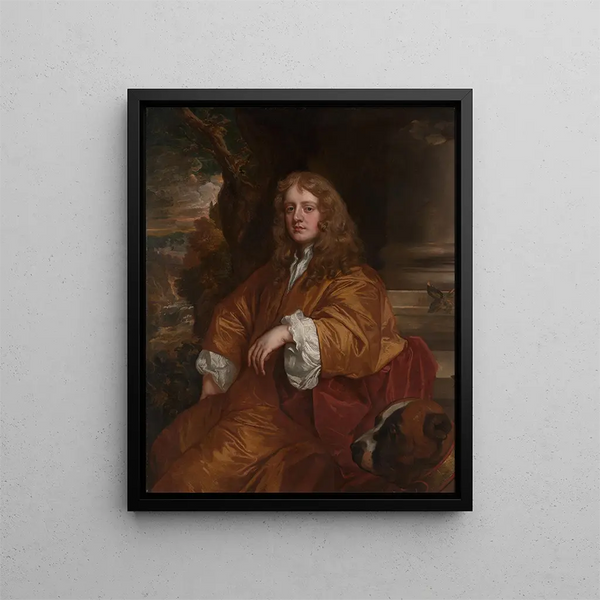 Sir Ralph Bankes - Sir Peter Lely — framed artwork on a wall