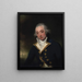 Admiral John Markham - Sir Thomas Lawrence — framed artwork on a wall