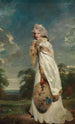 Elizabeth Farren née vers 1759 morte en 1829 plus tard comtesse de Derby - Sir Thomas Lawrence — framed artwork on a wall