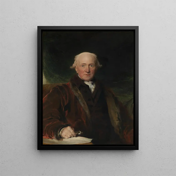 Jean Julius Angerstein - Sir Thomas Lawrence — framed artwork on a wall