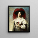 Julia Lady Peel - Sir Thomas Lawrence — framed artwork on a wall