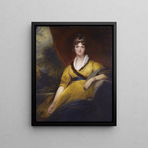 Marie Countess of Inchiquin - Sir Thomas Lawrence — framed artwork on a wall