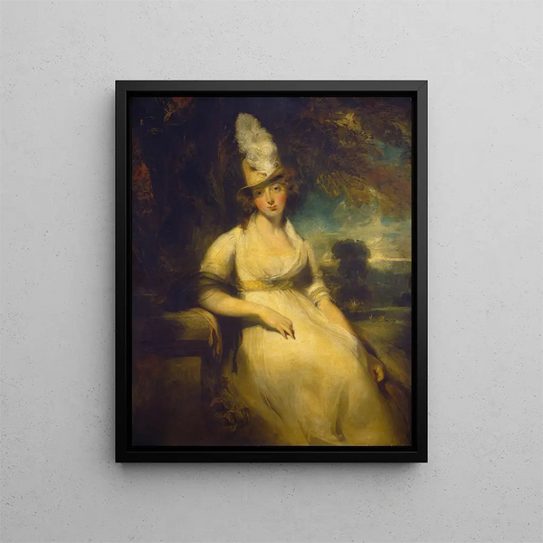 Mme Robert Blencowe - Sir Thomas Lawrence — framed artwork on a wall