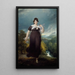 Portrait of Elizabeth Marquise Conyngham - Sir Thomas Lawrence — framed artwork on a wall