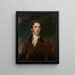 Portrait of Frederick H. Hemming - Sir Thomas Lawrence — framed artwork on a wall