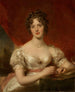 Portrait painting of Mary Anne Bloxam, later Mrs. Frederick H. Hemming - Sir Thomas Lawrence — artwork view