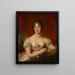 Portrait painting of Mary Anne Bloxam, later Mrs. Frederick H. Hemming - Sir Thomas Lawrence — framed artwork on a wall