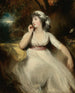 Portrait painting of Miss Selina Peckwell, later Mrs. George Grote - Sir Thomas Lawrence — artwork view