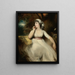 Portrait painting of Miss Selina Peckwell, later Mrs. George Grote - Sir Thomas Lawrence — framed artwork on a wall