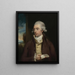 Portrait of M. Darby - Sir Thomas Lawrence — framed artwork on a wall
