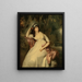 Portrait Painting of Sally Siddons - Sir Thomas Lawrence — framed artwork on a wall