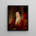 Portrait Painting of Antonio Canova - Sir Thomas Lawrence — framed artwork on a wall