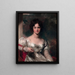 Portrait of Miss Rosamond Croker - Sir Thomas Lawrence — framed artwork on a wall