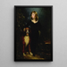 Portrait of a Boy Standing in a Landscape with His Dog, Known as Master Arbuthnot - Sir Thomas Lawrence — framed artwork on a wall