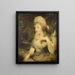 Portrait of a Lady - Sir Thomas Lawrence — framed artwork on a wall