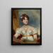 Portrait of a Lady (Case Conflict) - Sir Thomas Lawrence — framed artwork on a wall