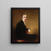 Self-portrait - Sir Thomas Lawrence — framed artwork on a wall