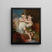 The Kiss Offered - Sir Thomas Lawrence — framed artwork on a wall
