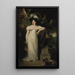 Portrait of Mrs. Lennox later Lady Ashley - Sir William Beechey — framed artwork on a wall