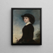 Harriet Goodhue Hosmer - Sir William Boxall — framed artwork on a wall