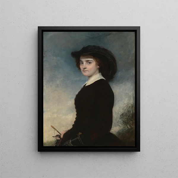 Harriet Goodhue Hosmer - Sir William Boxall — framed artwork on a wall