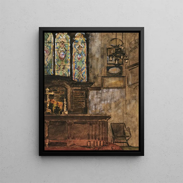 Study - Sir William Eden — framed artwork on a wall