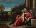 Dream of the Flight into Egypt - Sisto Badalocchio — artwork view