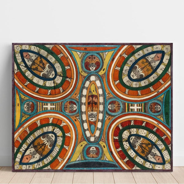 Reproduction of the painting Skt. Adolf, Ringen Hall - Adolf Wölfli