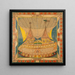 Skt AdolfBallohnSchiff RiesenStadt - Adolf Wölfli — framed artwork on a wall