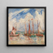Sloops - James Ensor — framed artwork on a wall