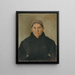 Woman of Nagylak - Samuel Brezina — framed artwork on a wall