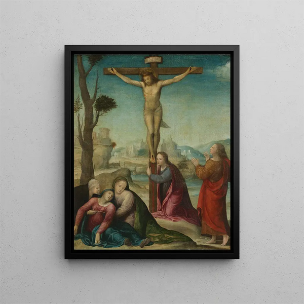 The Crucifixion - Sodoma — framed artwork on a wall