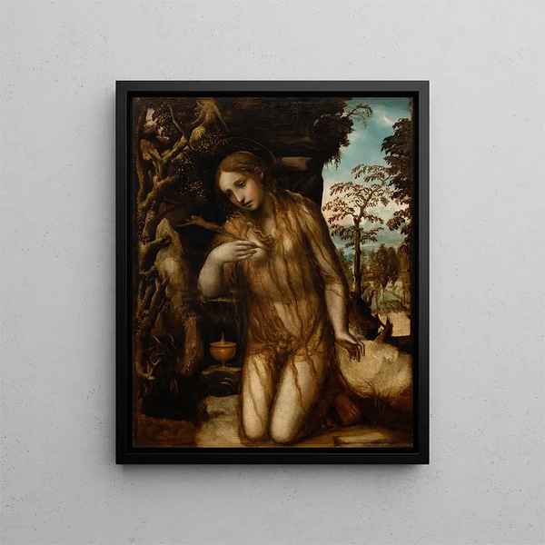 La Madeleine pénitente - Sodoma — framed artwork on a wall