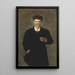 August Strindberg 1849-1912 - Sofie Holten — framed artwork on a wall
