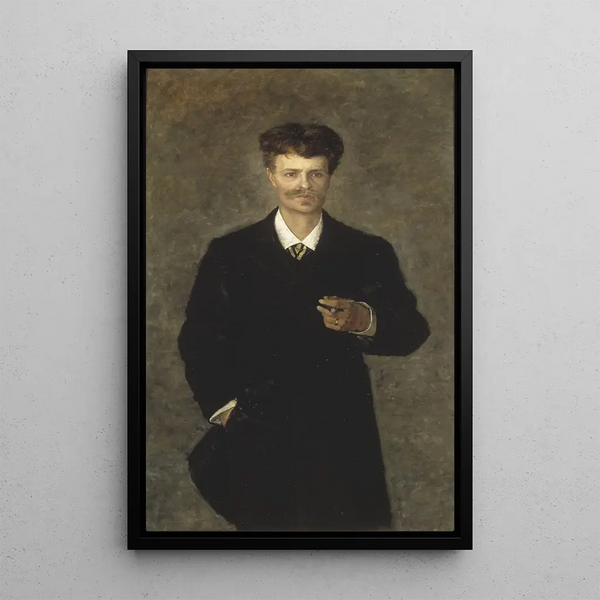 August Strindberg 1849-1912 - Sofie Holten — framed artwork on a wall