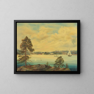 Nvekvarn - Sofie Lindholm — framed artwork on a wall